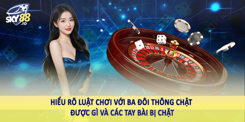 Hiểu rõ luật chơi với ba đôi thông chặt được gì và các tay bài bị chặt