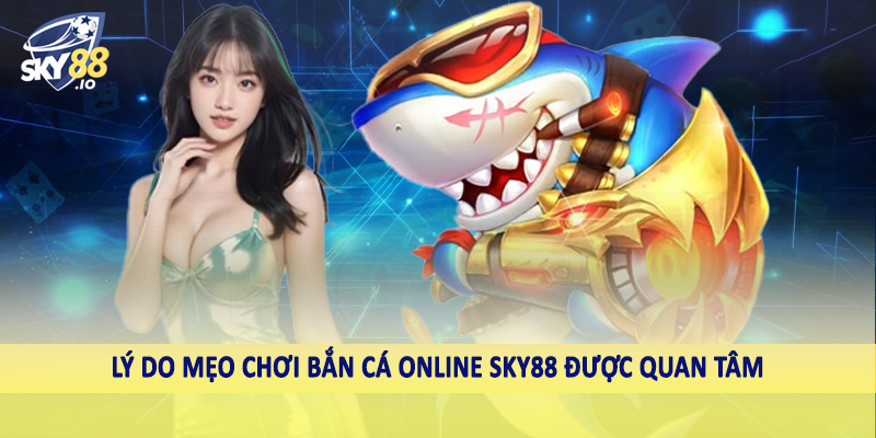 Lý do mẹo chơi bắn cá online SKY88 được quan tâm