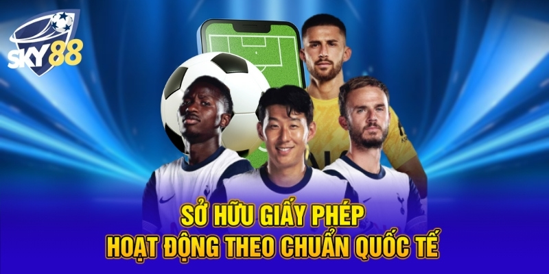 Sở hữu giấy phép hoạt động theo chuẩn quốc tế