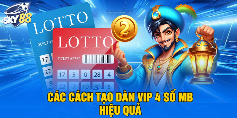 Các cách tạo dàn Vip 4 số MB hiệu quả 