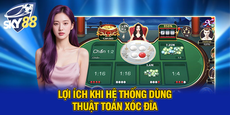 Thuật Toán Xóc Đĩa: Công Nghệ Đằng Sau Trò Chơi Công Bằng 3 Lợi ích khi hệ thống dùng thuật toán xóc đĩa