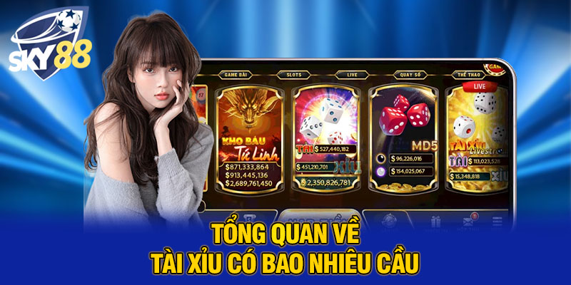 Tổng quan về tài xỉu có bao nhiêu cầu